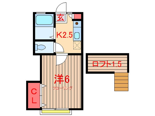 カーサ　カルムの物件間取画像